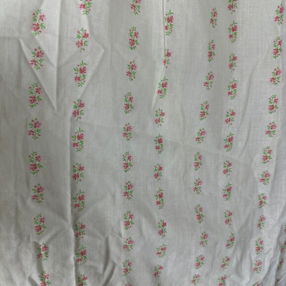 Komar Vintage Cottage Lace Floral Sleeveless Nightgown Size Small - Picture 2 of 6